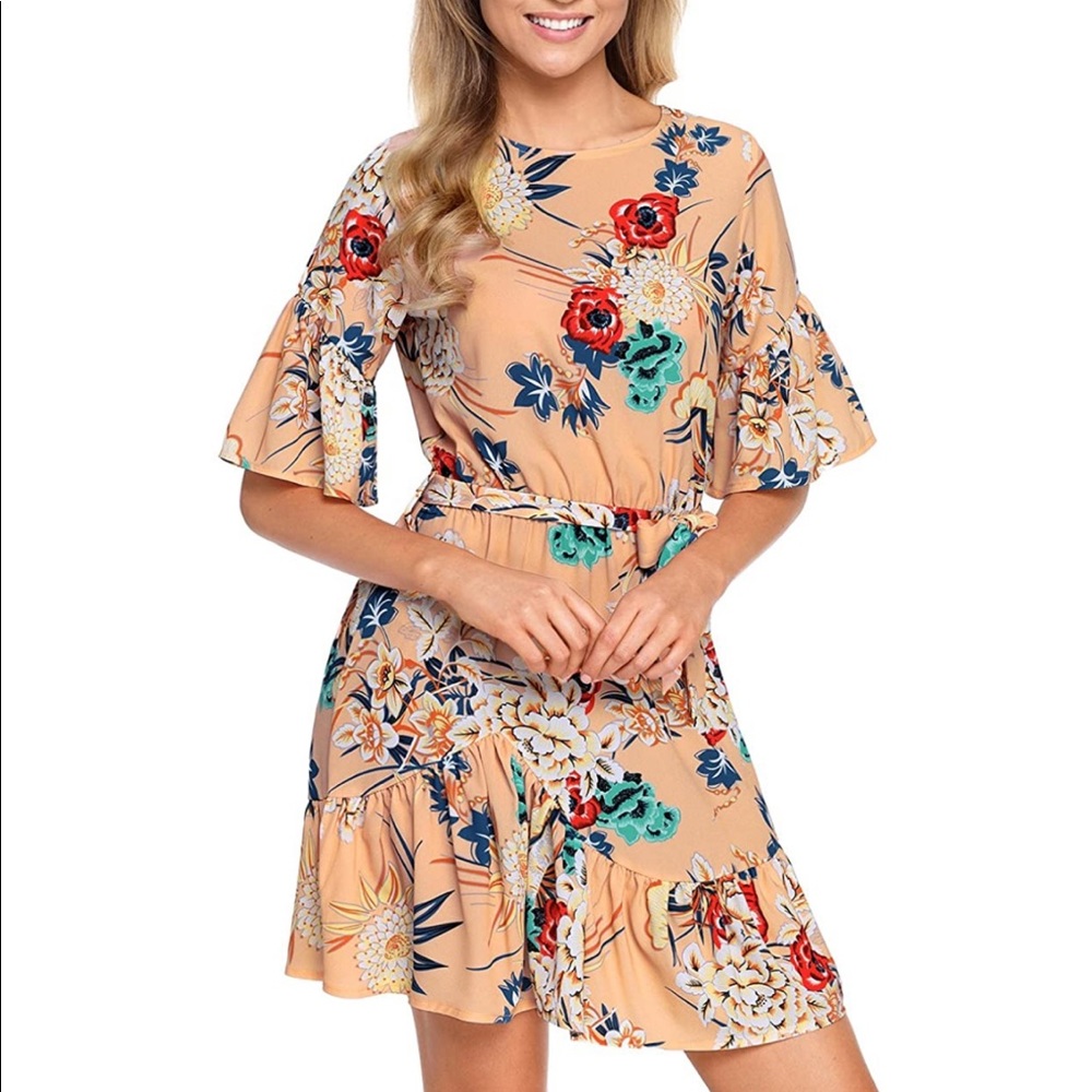 NWOT Summer floral dress